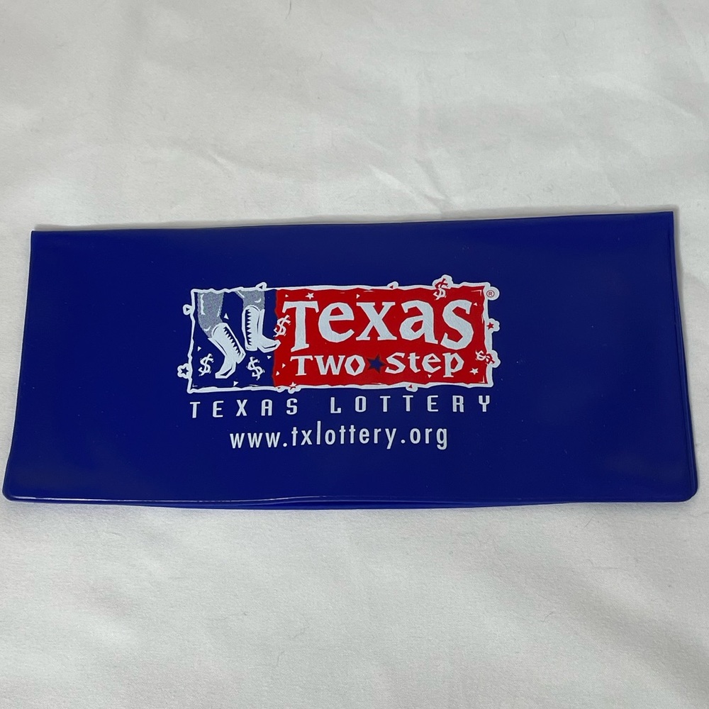 Texas Lottery Texas Two Step Lotto Gently Used Paper Ticket Holder Christmas